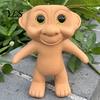 Resin Flower Pot Cute Troll Planter, Decorative Flowerpot, Novelty Plant for Succulents Indoor Outdoor Decoration, Unique Gift Idea Planter