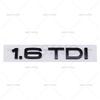 3D 1.6 1.9 2.0 3.0 4.0 TDI Car Trunk ABS Badge Emblem Rear Tailgate Fender Door Adhesive Badge for f2 A4 A5 A6 A7 A8 Q3 Q5 Q7