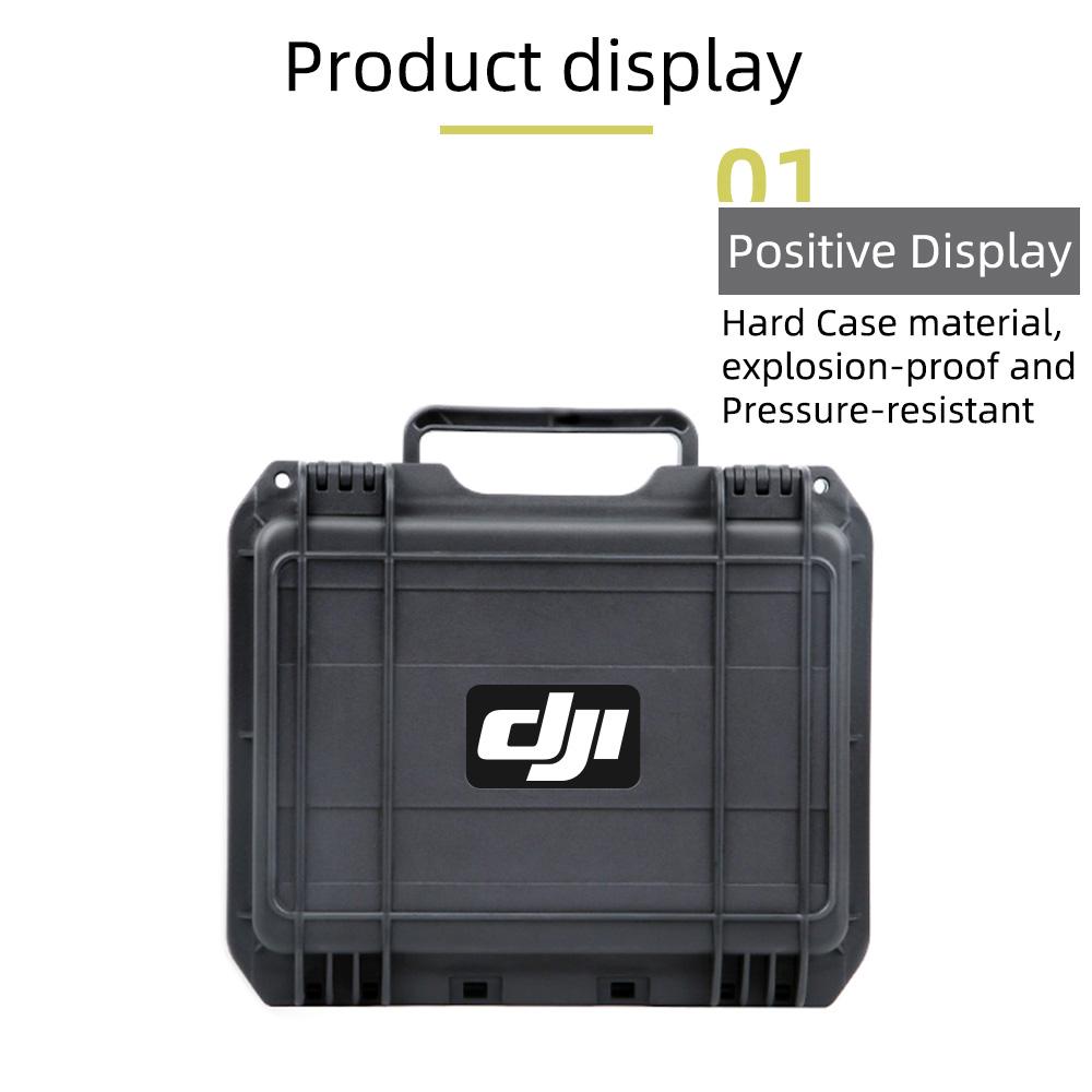 for  Osmo Mobile 8 bag Hard Case explosion-proof Carrying Bag Portable Box Handheld Suitcase Cover DJI Osmo 8 Accessories