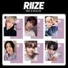 RIIZE Galaxy Benefit Photocard Collection: RISE and REALIZE Chinese Card Back SR Edition