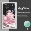 Familiar dragon fruit For Magsafe iPhone 17 Pro Max 16 E 15 14 13 Plus 12 mini 11 17 Air XR Xs Max 7 Plus Glass Phone Case