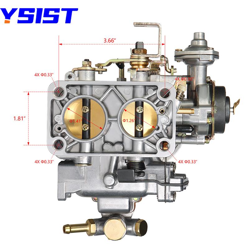 Weber 32/36 DGV DGEV DGAV Vergaser für EMPI/Holley Toyota Pickup 20R 22R Datsun 510 610 620 Nissan Sentra 720 Pulasar CJ5 CJ7