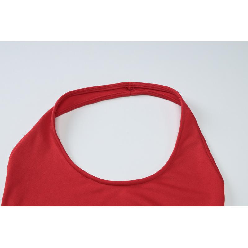 European And American Style Sexy Backless Bow Dress For Women 2024 Spring New Style Spicy Girl Long Dress