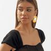 Gypsy Exaggerated Heavy Metal Torques Choker Necklace for Women Chunky Big Round Pendant Grunge Jewelry Steampunk Men New