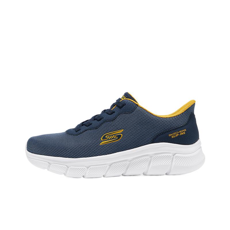 Skechers Bobs Mens Simple Fashion Comfortable Versatile Casual Shoes Men sneaker Blue 118113-NVY 39.5