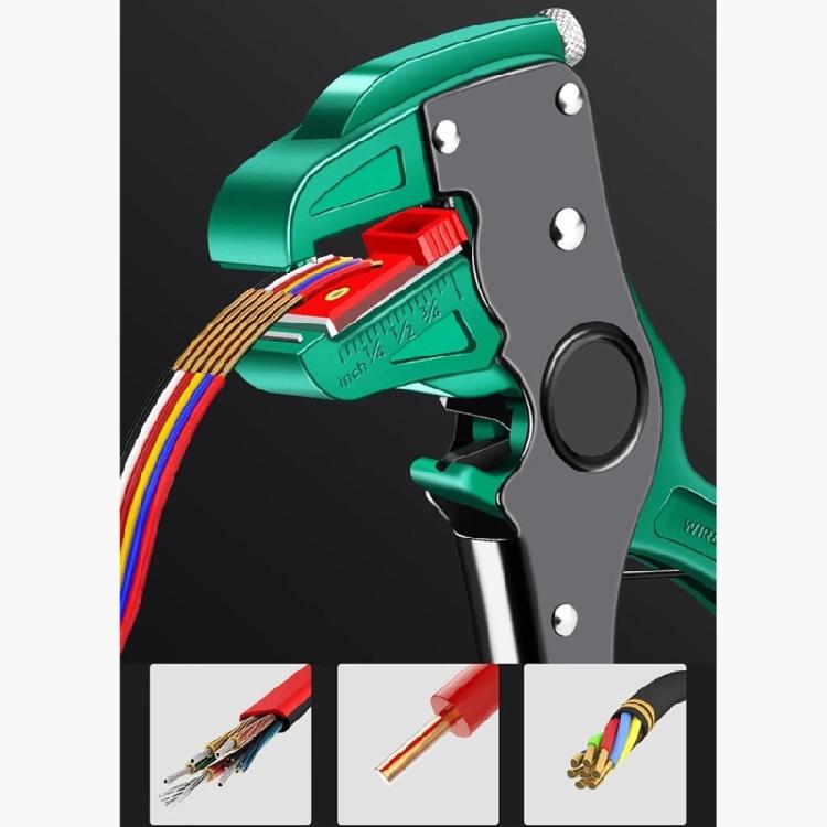 Automatic Cable Wire Stripper Crimping Plier Hand Tool Cutter Stripping Crimper