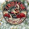Vintage Indian Motorcycle Metal Blikbord Retro Garage Wanddecoratie Weerbestendig Rustiek Aluminium Kunst voor Bar Pub Man Cave