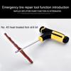 Car Tire Repair Tool Set Vacuum Tire Special Emergency Motorcycle Electric Vehicle Universal Rubber Strip Quick Tire Repair