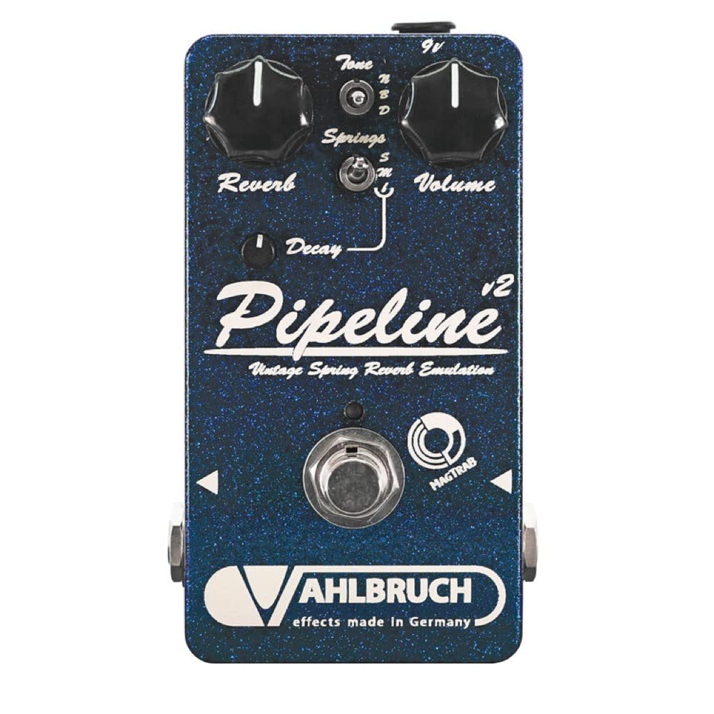 

VAHLBRUCH Pipeline V2 Reverb Guitar Effector