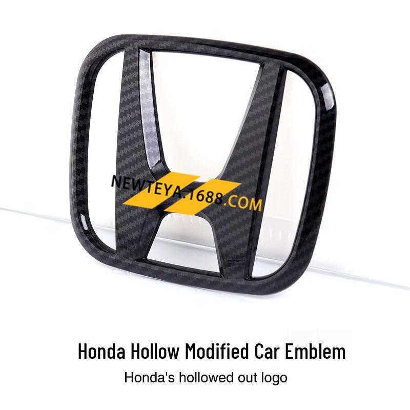 Hohler roter H-Logo-Aufkleber für Civic der zehnten Generation, CR-V, Fit, Accord, Crider, Jade und Vezel