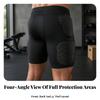 Safety Padded Compression Shorts Elastic for Football