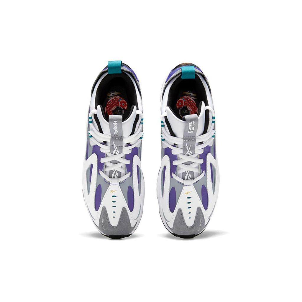 Reebok Dmx Series 1200 Men's White Team Purple Teal H01424