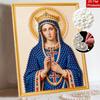 DIY 3D Pearl Diamond Painting Art Set Virgin Mary Catholic Religious Home Decor Art Set Wall Art