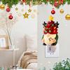Yousheng Christmas Gnome Night Light Resin Faceless Dwarf Xmas Tree LED Night Light with Multicolor Bulbs And On/Off Switch for Home Bathroom Bedroom