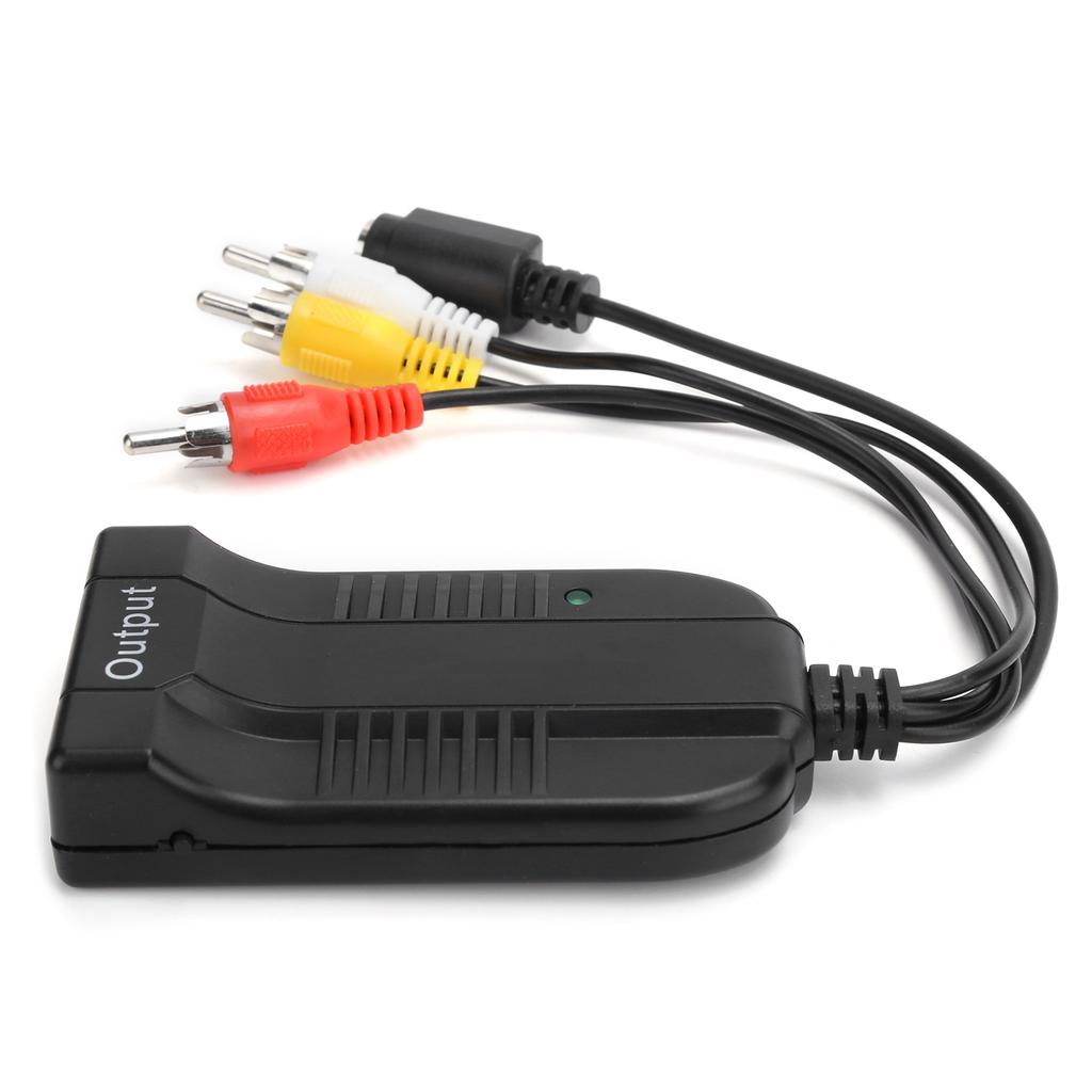Z51B CVBS SVIDEO To HDMI Converter Adapter Support 720P 1080P High Resolution Plug and Play