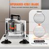 Commercial Tomato Slicer, 1/4"+3/8"+3/16" Tomato Cutter Slicer, Stainless Steel Heavy Duty Tomato Slicer Machine, Manual Tomato Slicer with Non-slip