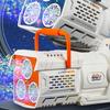 60 Holes Handheld Bubble Gun Electric Automatic Soap Blowing Machine With Led Light Outdoor Wedding Party Game Kids Toys Gifts