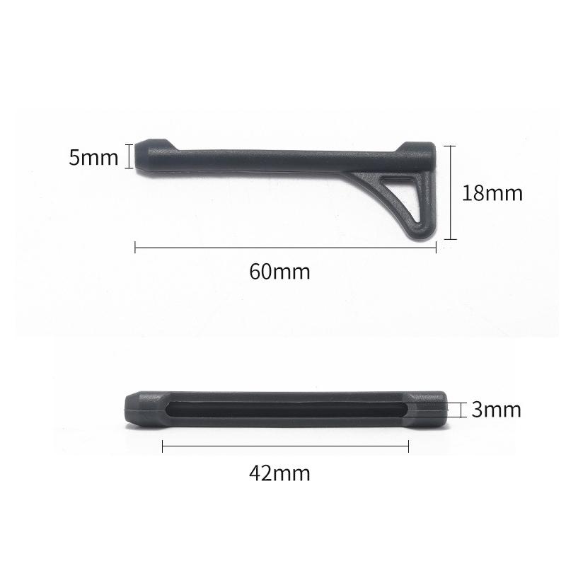 5pcs Glasses Anti-slip Silicone Cover For Glasses Sleeve Eye Frame Leg Drag Fixed Ear Hook Bracket Anti-drop Artifact Glasse Acc