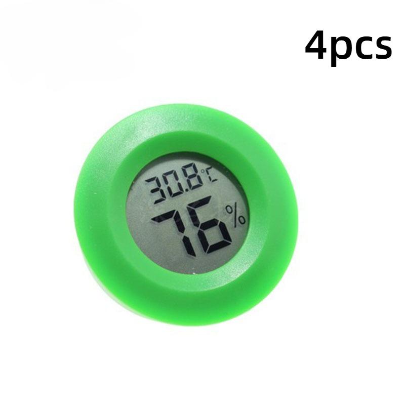 4 STÜCKE LCD Digitales Thermometer Hygrometer Innenraum Elektronisches Temperatur-Feuchtigkeitsmessgerät Sensor Messgerät Wetterstation Zuhause
