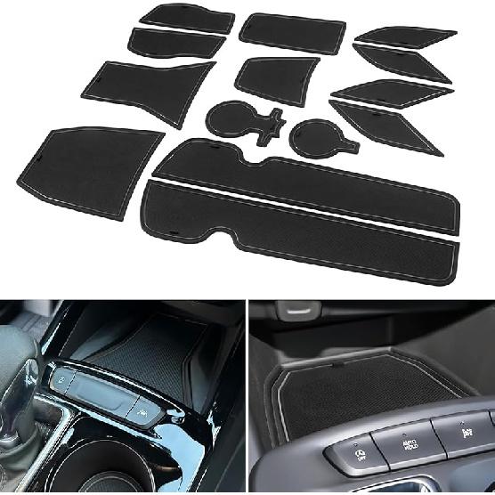 For 2024 2025 2026 Chevy Trax Accessories - For 2024 2025 2026 Chevrolet Trax (LS,1RS,LT,2RS,ACTIV) Cup Holder Erts Door Slot Mat Compartment Center