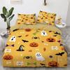 3D Cartoon Ben10 Duvet Cover with Pillow Cover Bedding Set  Single Double Twin Full Queen King Size Bed Set for Bedroom Decor