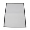 Fireproof Grill Pad Fiberglass Cloth Heat Resistant Foldable Square Fire Pit Mat for Patios Yards Gray L 105x60cm