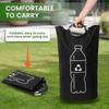 with  Handle Folding Storage Bag 82L Laundry Bin Empty Bottle Storage Basket  Wastewater Collection