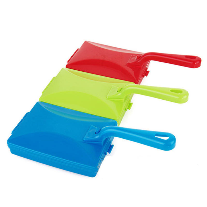 Cleaning Brushes Sweeper Carpet Table Dust Brush Dirt Crumb Collector Cleaner Roller Head Handhold Cleaning Tools 2 Brushes