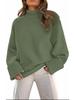 2024 Hot-Selling European & American Women's Autumn/Winter High Collar Plush Sweater Pullover