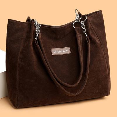 Damen Pendler Einzelschultertasche mit großem Fassungsvermögen, Retro, künstlerische und trendige Tragetasche