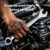 Dual-purpose Wrench Multi-functional Lengthened Spanner Mechanic Automobile Repair Disassembly Wrench Portable Manual Tools