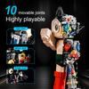 PANTASY Atom Semi-Mechanical Clear Ver. Block Model for Adults, Classic Anime Robot Figure Display Model Collection