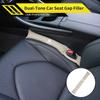 Automotive Two-tone Leather Seam Strip Leak-Proof Auto Seat Gap Plug For VW GTI Polo Passat Scirocco Golf Tiguan GTE Sportcoupe