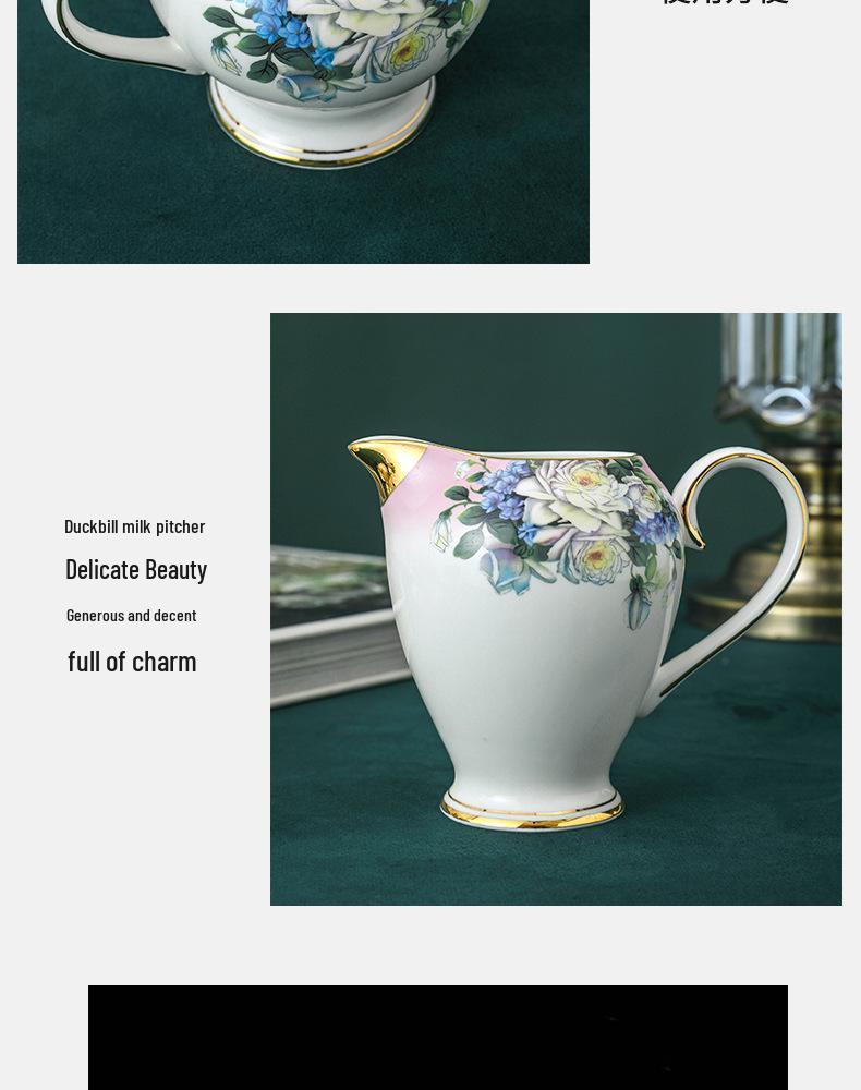 Elegante Set Regalo Tazze da Caffè e Sottotazze in Ceramica Stile Europeo