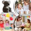 Ultra-Soft Koala Plush Toy - Lifelike Stuffed Animal for Stress Relief & Emotional Comfort, Interactive Huggable Gift