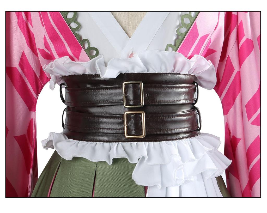 Manlu Ren Demon Slayer Kanroji Mitsuri 5th Anniversary Cosplay Costume