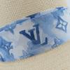 Excellent LOUIS VUITTON hat LV ribbon tape natural Women M76763 Used