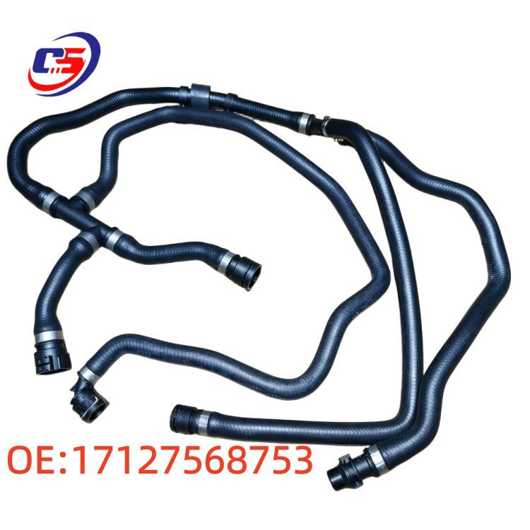 Compatible Radiator Return Hose for BMW 5 Series E60 17127568753 17127568753