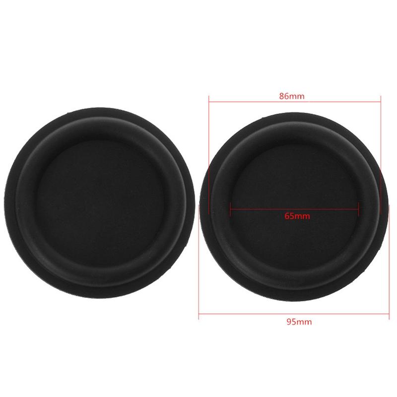 2Pieces Bass Speaker Loudspeaker Vibrating Passive Radiator Speaker Passive Radiator Repair Accessories DIY Home Theater