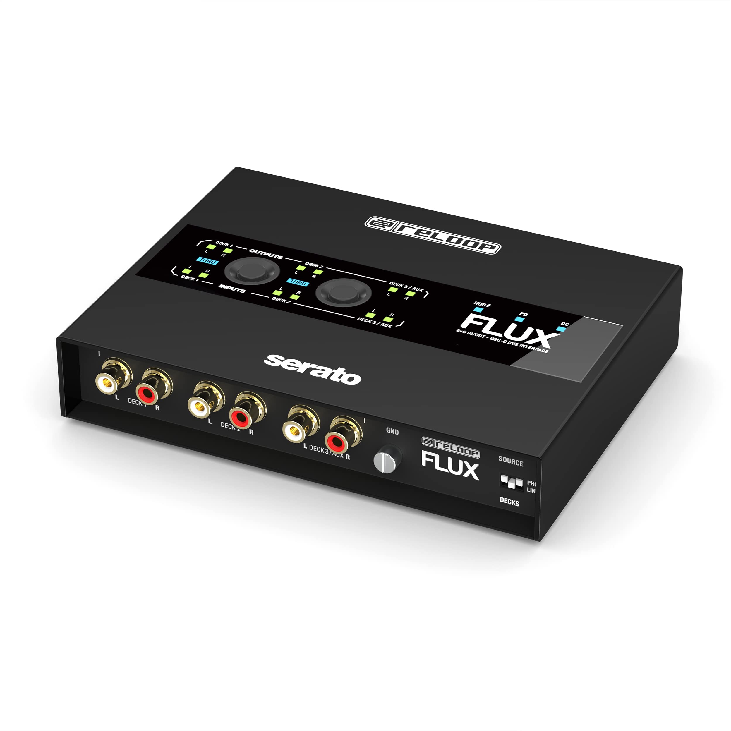 

Reloop FLUX DVS Interface Serato DJ Pro Digital Vinyl System - f. - (DVS)
