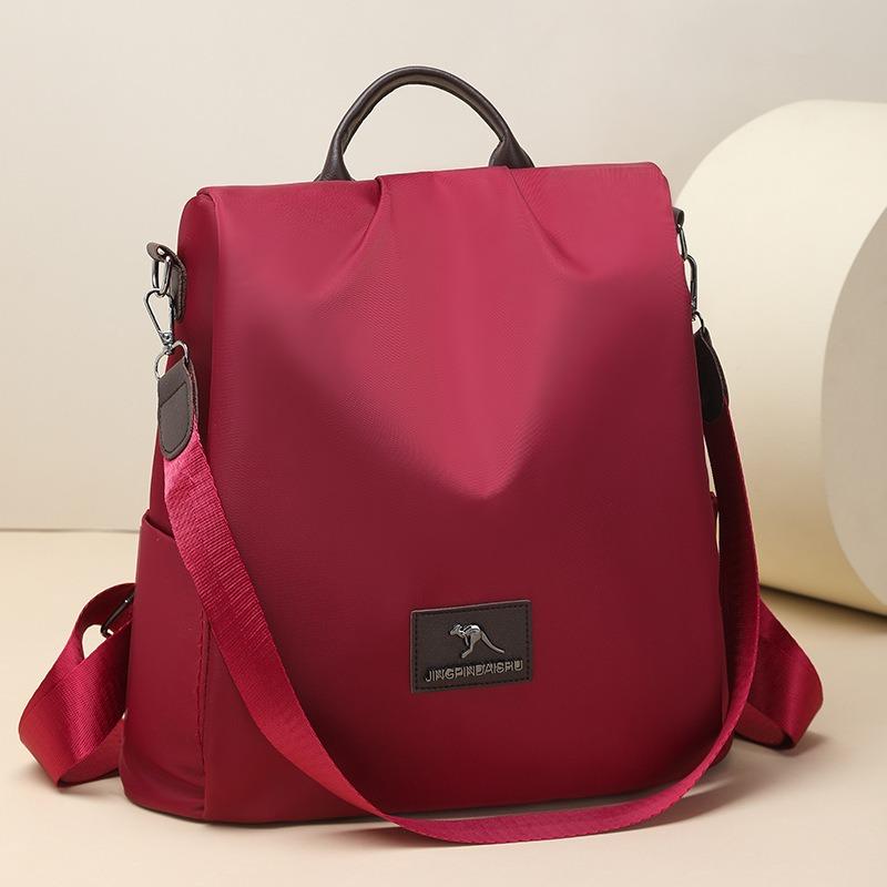 Casual simple backpack New large-capacity Oxford cloth fashionable women's leisure travel backpack Anti-theft schoolbag