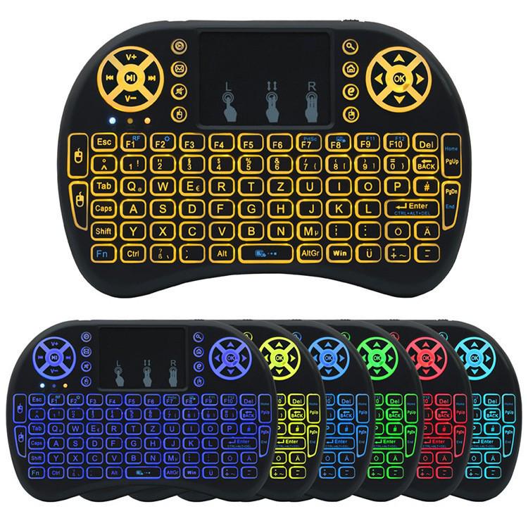 i8 Wireless Mini Keyboard & Air Mouse with Dry & Lithium Battery Remote Control