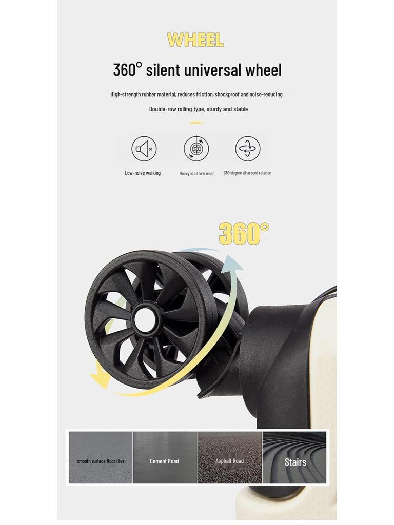 20-Inch Children's Travel Suitcase with Universal Wheels and Password Lock