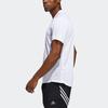 adidas T Shirts Men's White Crew Neck Moderate ED9292