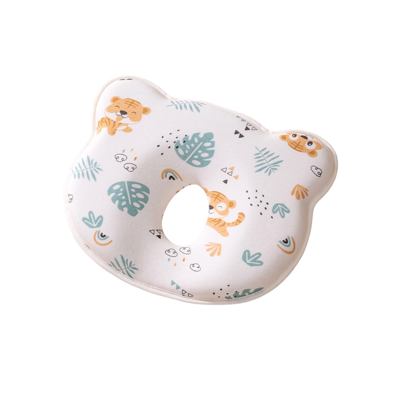 

Подушка для младенцев Тип А, подушка для сна с эффектом памяти, полностью из хлопка, антисмещение, подушка для коррекции формы головы, подушка для коррекции One Size