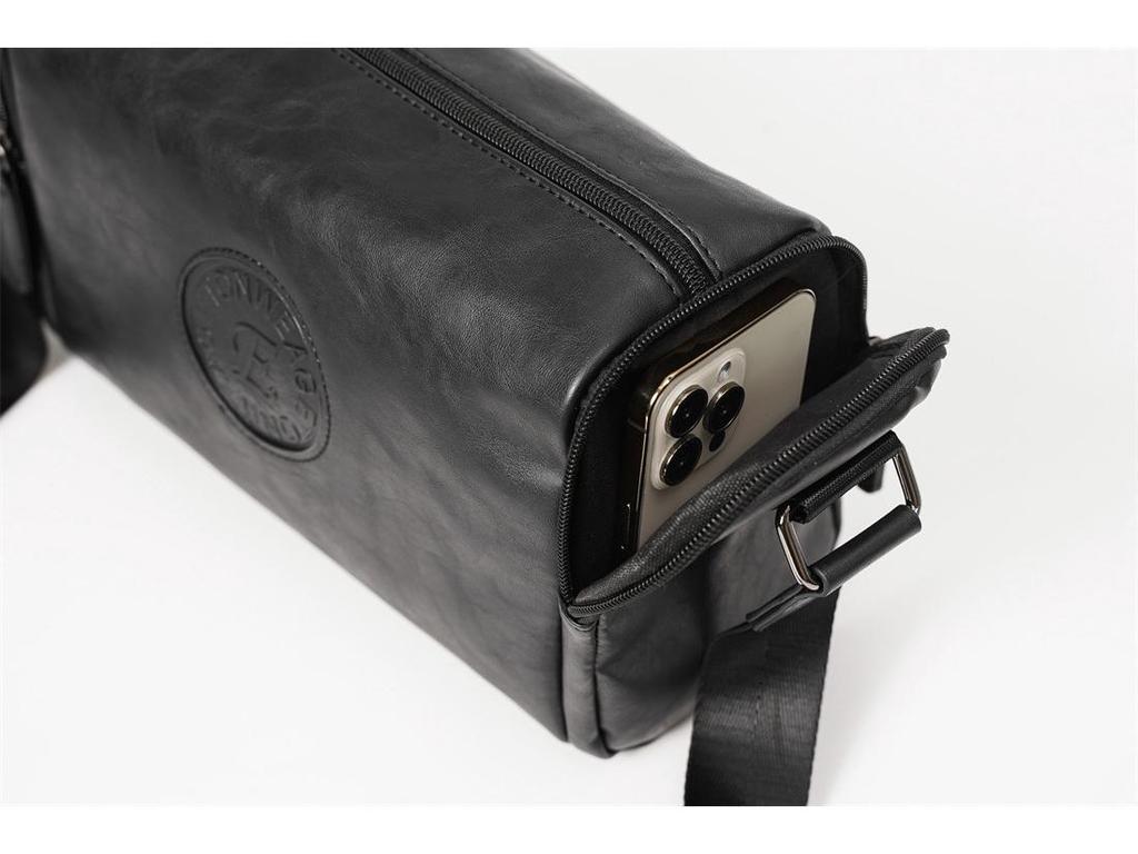 Trendy Fire Men's Fashionable Square Crossbody Bag - Versatile Casual Outdoor Shoulder Bag