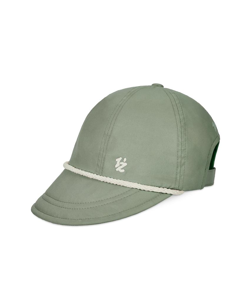 Bajal Flow Vz Natural Rope Bonnet Hat Khaki