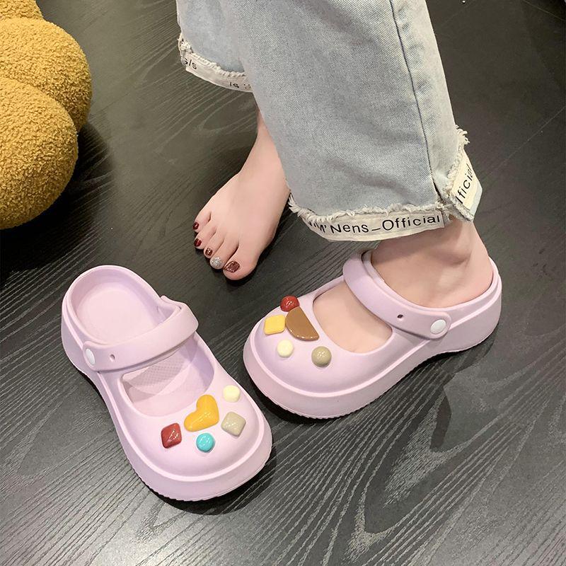 2025 Women's Non-Slip Thick Bottom Sandals for Indoor & Outdoor Use