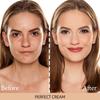 Perfect Cream All-Over Teint Perfektionierer – Langanhaltende CC Cream Foundation Wasserdicht mit Feuchtigkeitsspendendem Schimmerndem Glanz für Gesicht & Körper
