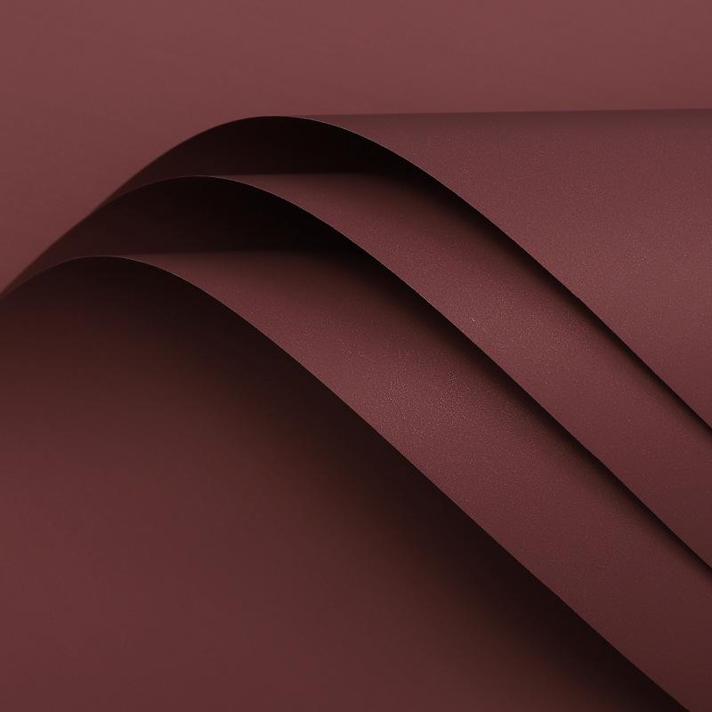 Koreanischer Stil Dopamin-Farbe Wasserdichtes Geschenkpapier für frische Blumen